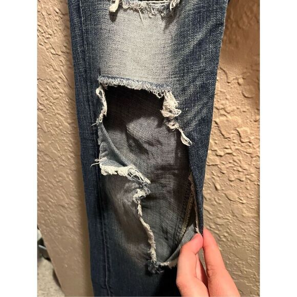Daytrip Lynx Bootcut Jeans Woman’s Size 24R Distressed - Picture 5 of 13